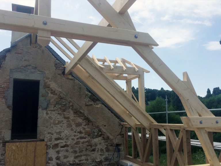 Rénovation charpente bois Nouvelle Nectoux
