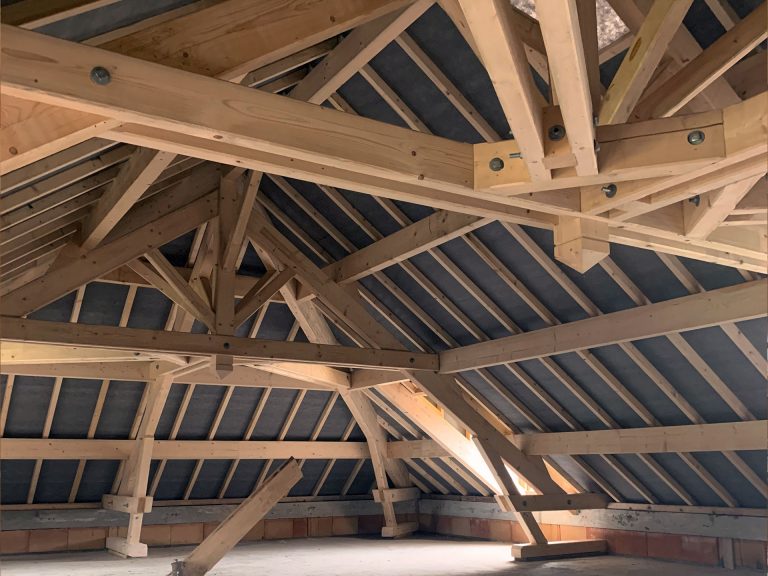Charpente bois traditionnelle Nouvelle Nectoux