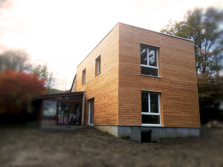 Maison Ossature bois Saint-Pierre-de-Varennes